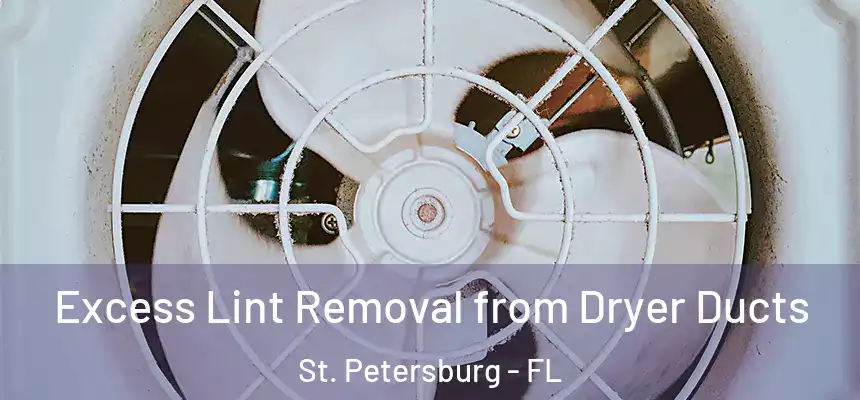 Excess Lint Removal from Dryer Ducts St. Petersburg - FL