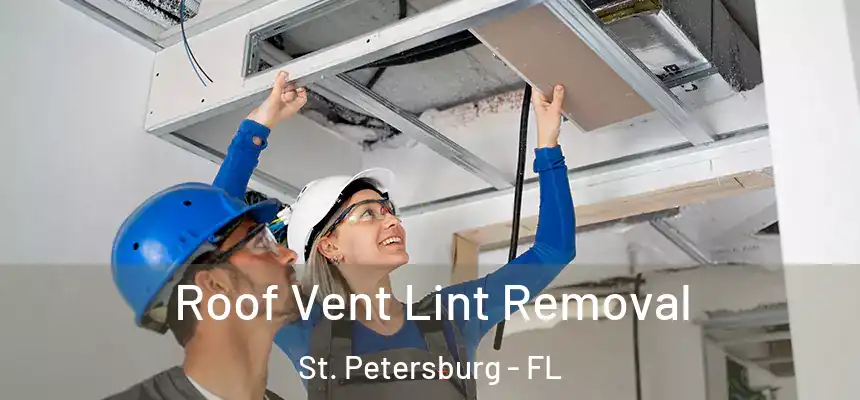 Roof Vent Lint Removal St. Petersburg - FL